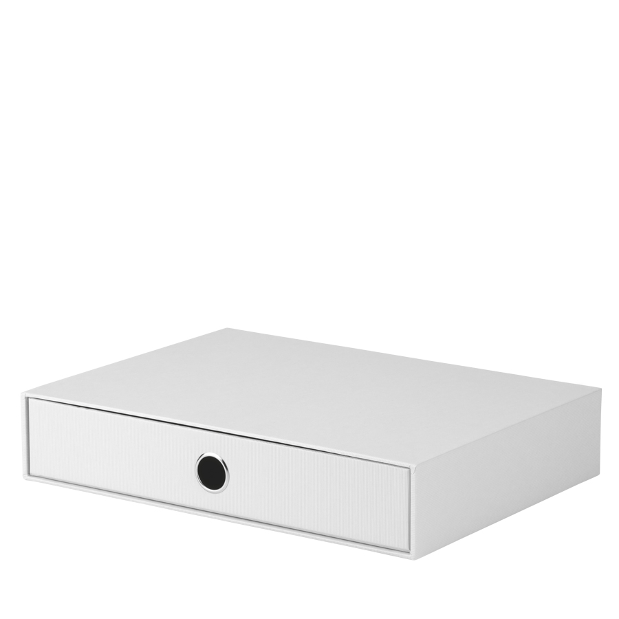 1 unidad color blanco 4er Schubladenbox Cajonera para DIN A4 Rössler S.O.H.O 